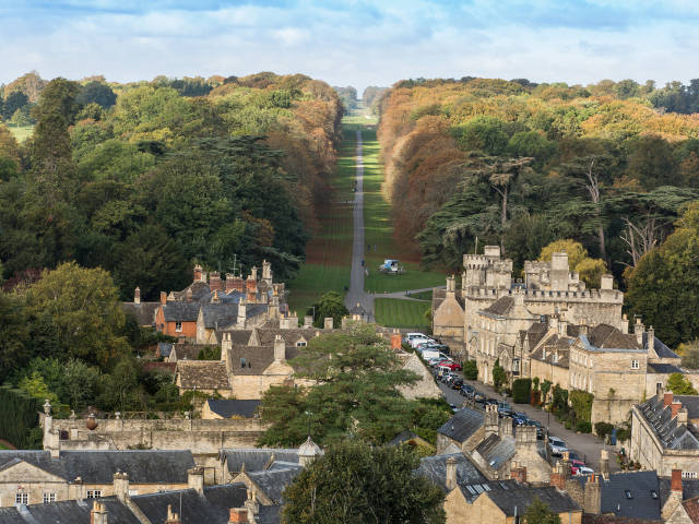 View over cirencester